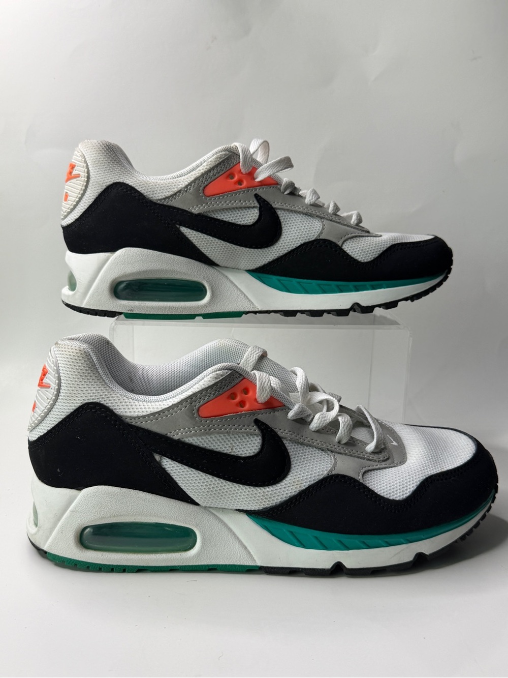 Nike Kids Sneakers - White/Black/Teal/Coral